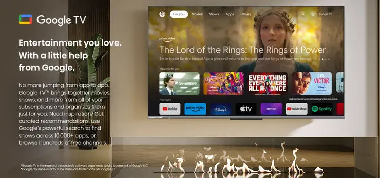 Hisense 108 cm (43 Inch) QLED Ultra HD (4K) Smart TV 43U6K