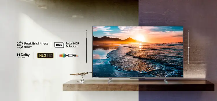 Hisense 108 cm (43 Inch) QLED Ultra HD (4K) Smart TV 43U6K