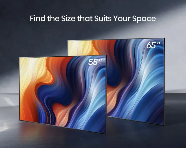 Hisense 139 cm (55 Inch) QLED Ultra HD (4K) Smart TV 55U7H