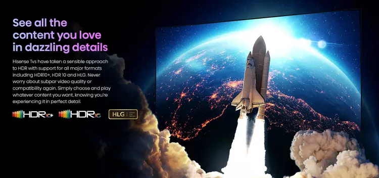 Hisense 164 cm (65 Inch) 4K Ultra HD Mini LED 65U7K