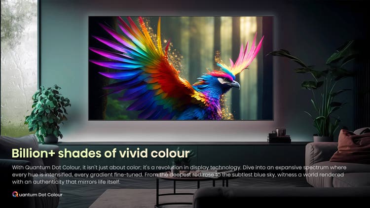 Hisense 139 cm (55 Inch) 4K Ultra HD Mini LED 55U7N