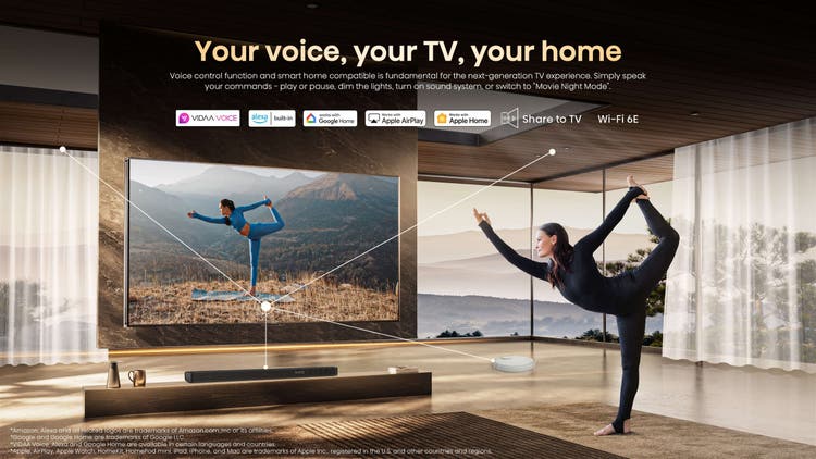 Hisense 254 cm (100 Inch) 4K Ultra HD RGB Mini LED 100UX