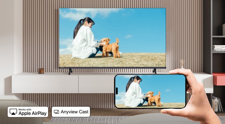 スマホの画面をテレビにシェア