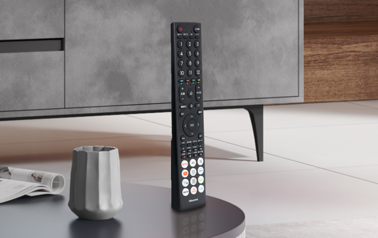 テレビに向けなくても使える Bluetooth®対応リモコン