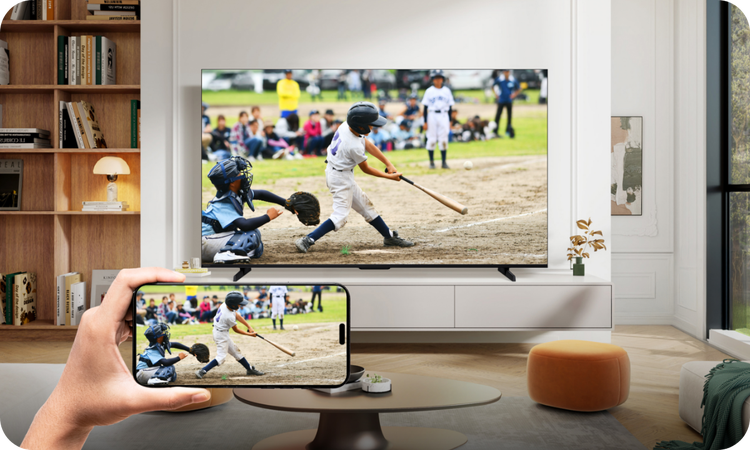 スマホの画面をテレビにシェア