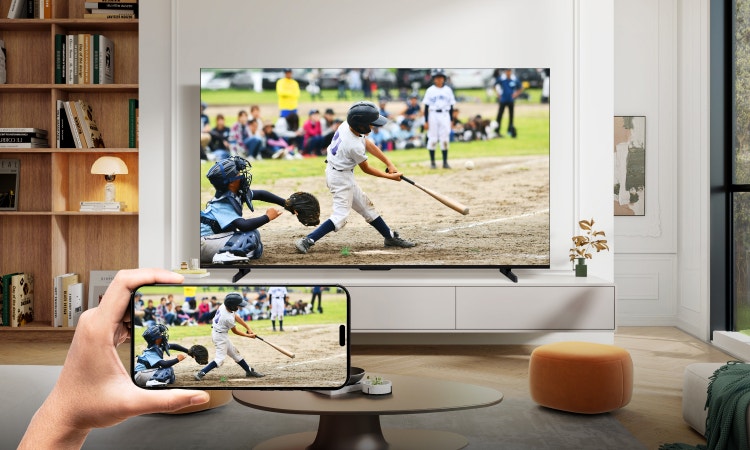 スマホの画面をテレビにシェア