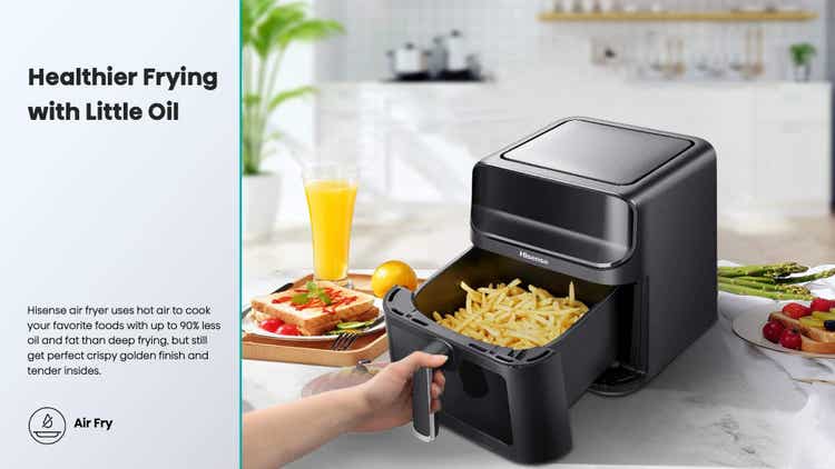 Hisense H06AFBS2S3 8L Air Fryer