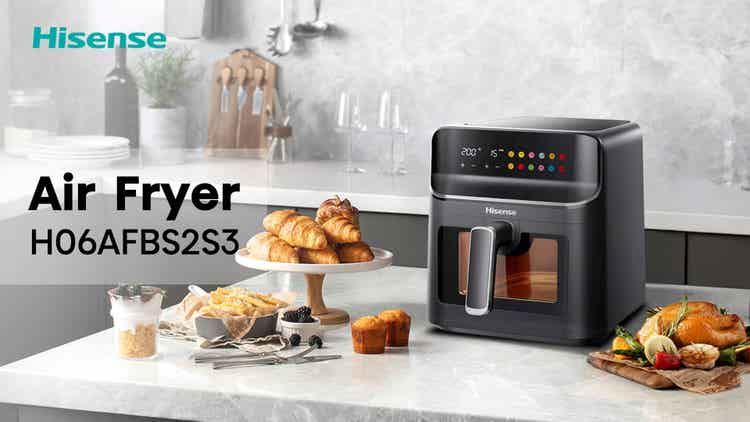 Hisense H06AFBS2S3 8L Air Fryer