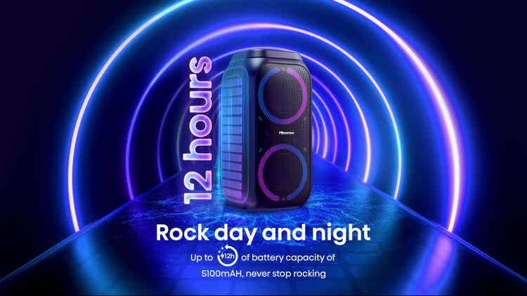 Hisense Party Rocket 160 Portable Speaker