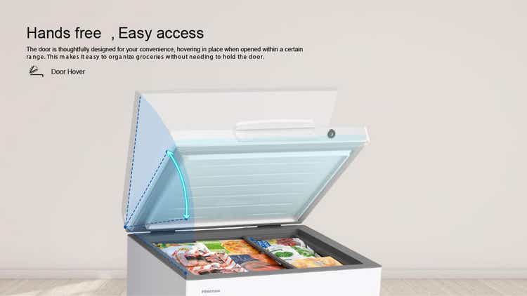 Hisense H399CFS 297L Chest Freezer