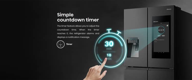 Hisense H750FSB-IDS (Multi-Door) Refrigerator