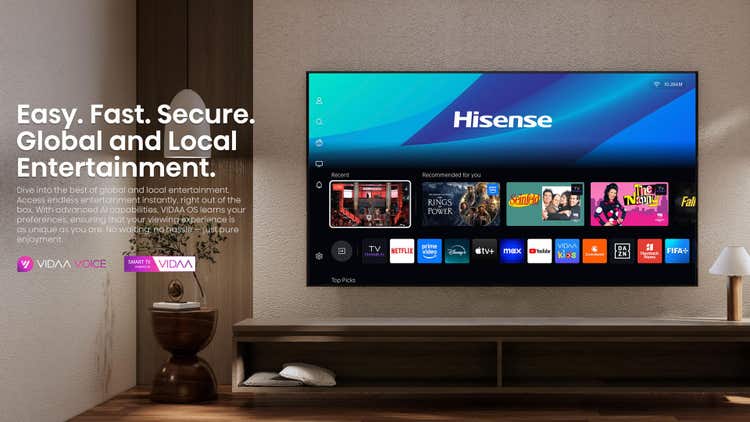 Hisense Real MiniLED 55U6Q PRO 55″ 60Hz 120HSR TV