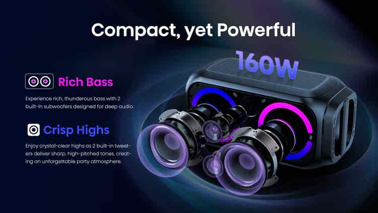 Hisense Party Rocket 160 Enceinte portable