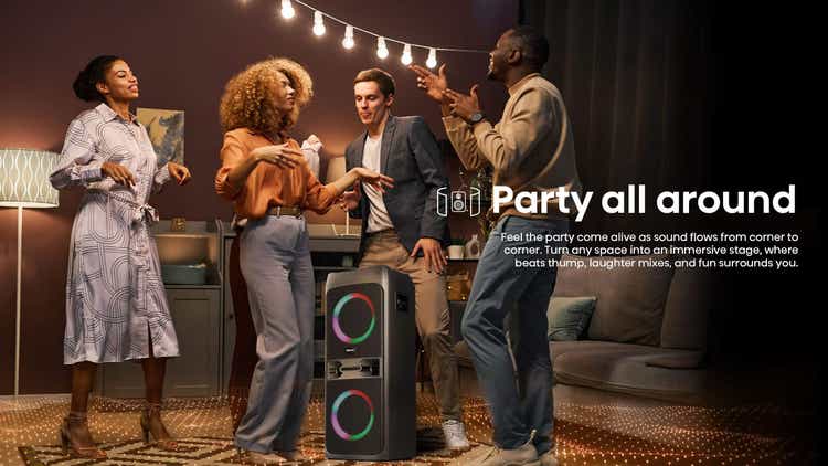 Enceinte de fête avec DJ 400W Hisense HP300
