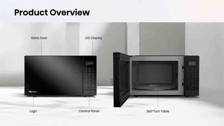 Micro-ondes 34L Hisense H34MOBS17