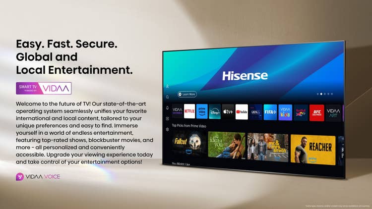 Hisense 65E7Q 65″ Quantum Dot TV