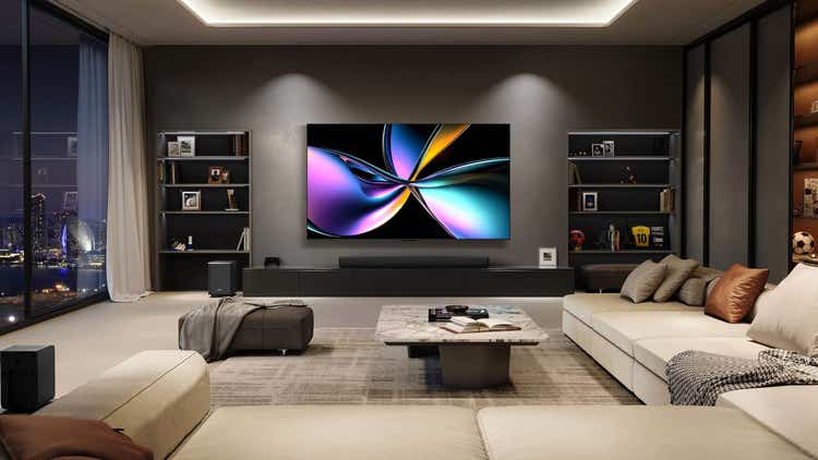 TV Hisense Real MiniLED 65U7Q PRO 65″ 165Hz 240HSR