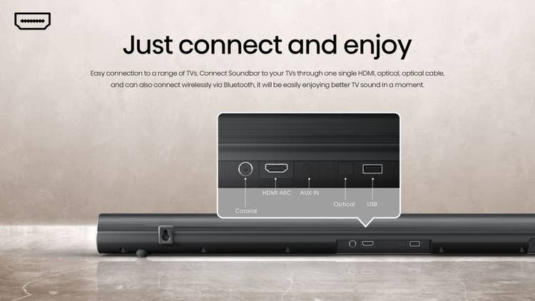 Barra de som Hisense HS212F