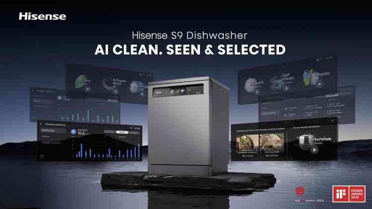 Hisense H15DWTFT Lava-louças 15 lugares