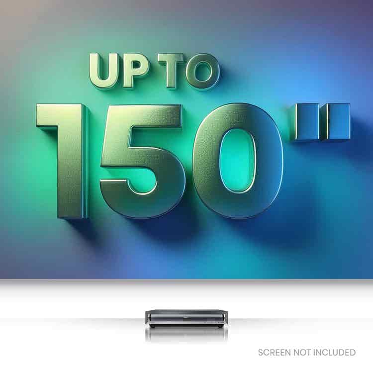 Hisense PX3 80”-150” Cinema Laser 4K TriChroma