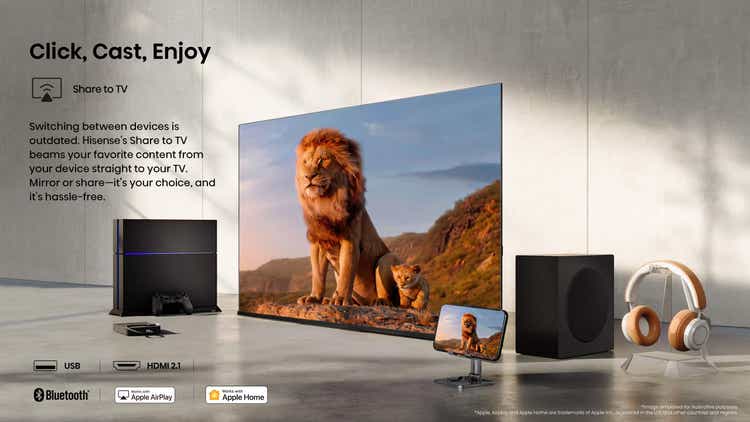 Hisense 43E6N TV Direct LED de 43″