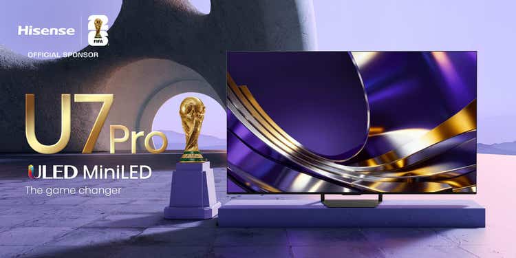 Hisense Real MiniLED 65U7S PRO TV 65″ 165Hz 330HSR