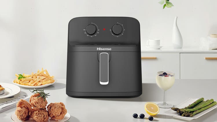 Hisense H08AFBK1S1 8L Manual Air Fryer