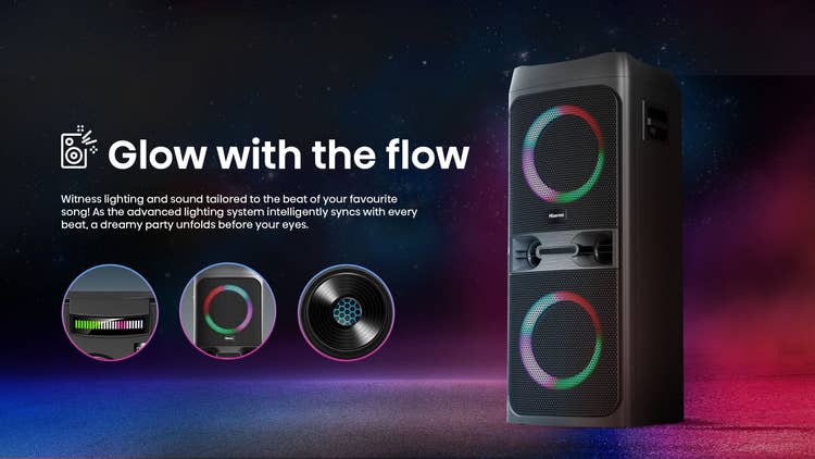Hisense HP300 400W DJ Party Speaker
