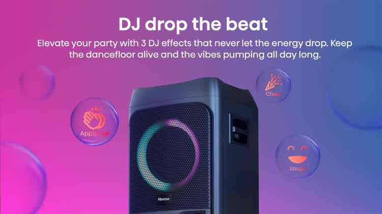 Hisense HP300 400W DJ Party Speaker