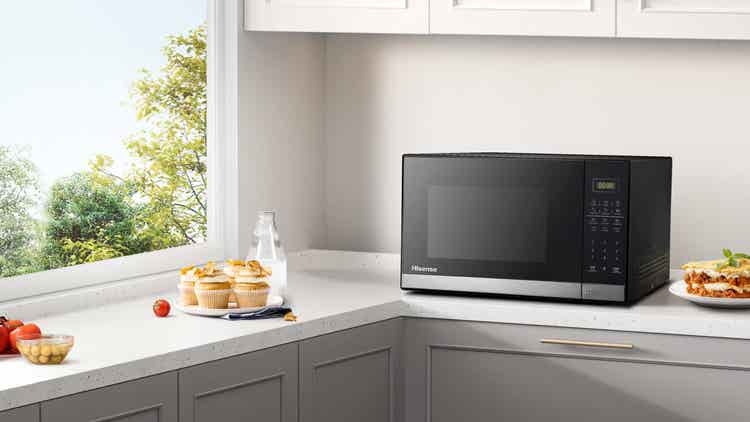 Hisense H37MOBS5X 37L Black Microwave