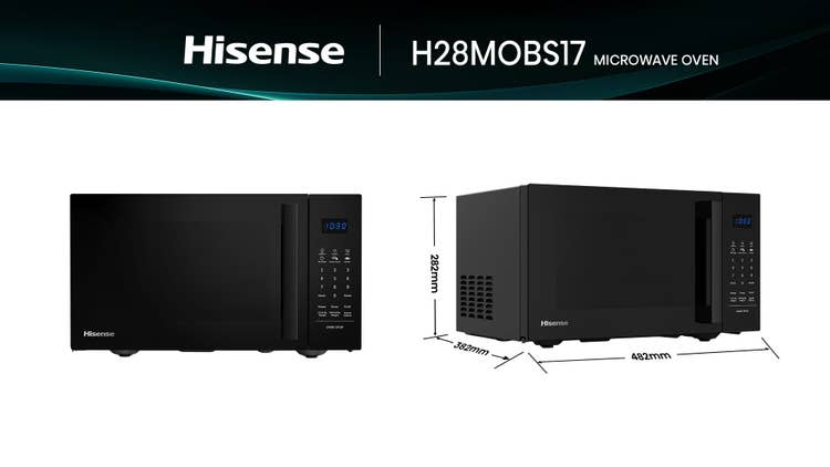 Hisense H28MOBS17 28L Microwave Oven
