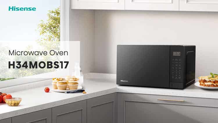 Hisense H34MOBS17 34L Microwave Oven