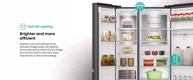 Hisense H800SB-WD (Side By Side) Refrigerator