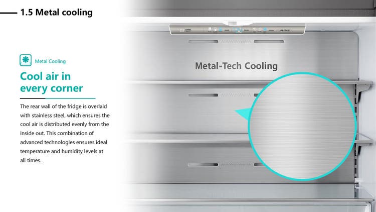 H751FS-WD Multi Door 579L Refrigerator
