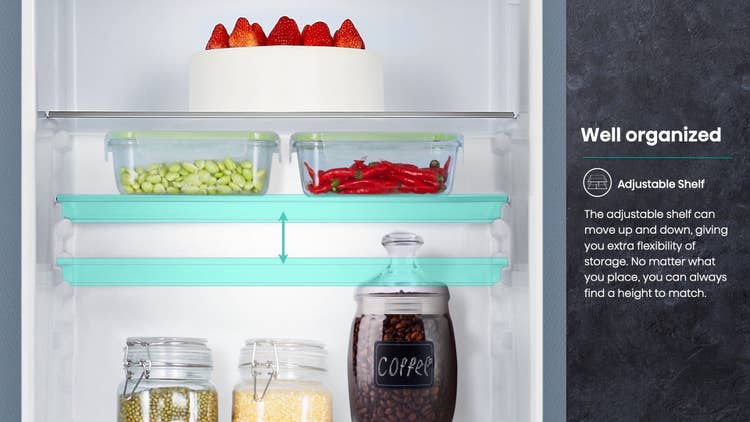 Hisense H425BIT-WD Bottom Mount Refrigerator