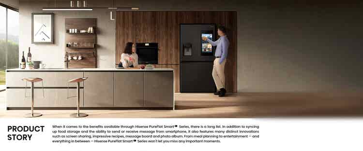 Hisense H750FSB-IDS (Multi-Door) Refrigerator