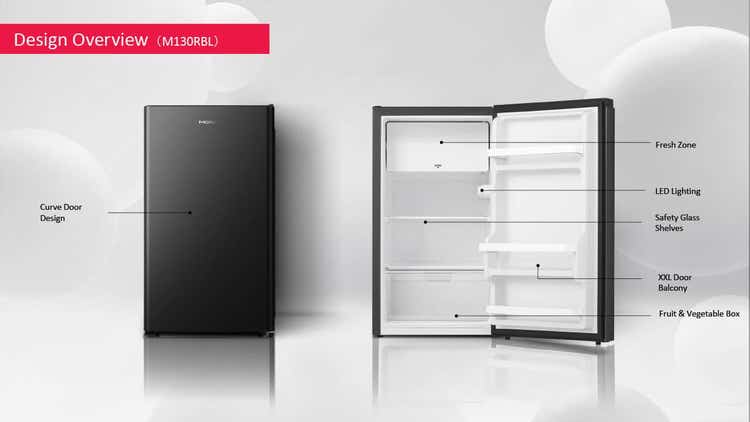 Mora M130RBL Bar Fridge