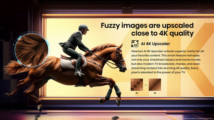 Hisense 65Q6Q 65″ QLED 4K 60Hz VIDAA Smart TV