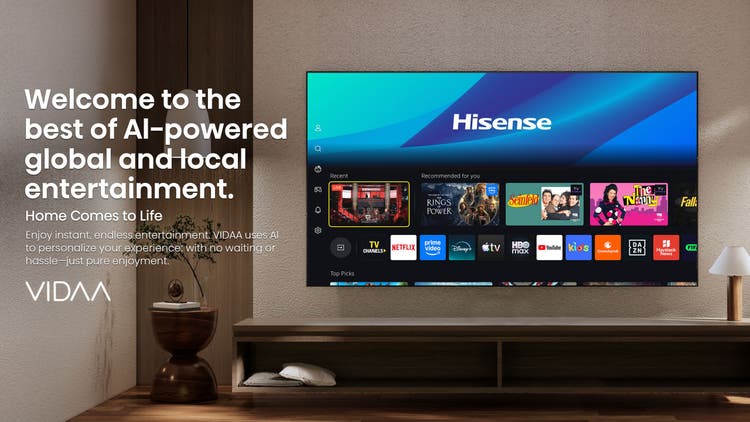Hisense Real MiniLED 55U6S 55″ 60Hz 120HSR TV