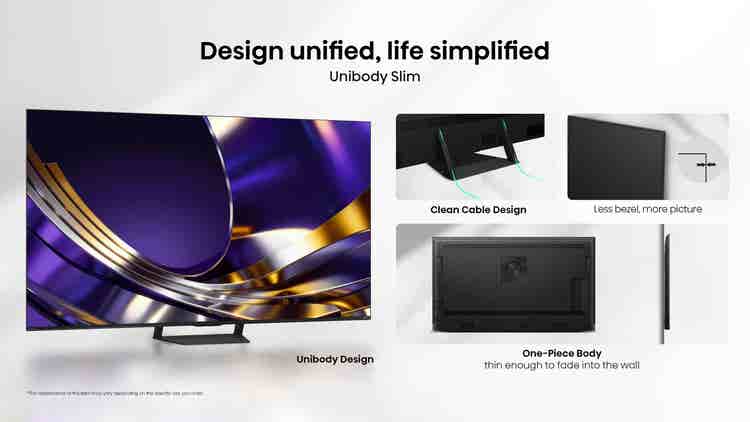 Hisense Real MiniLED 65U7S PRO 65″ 165Hz 330HSR TV