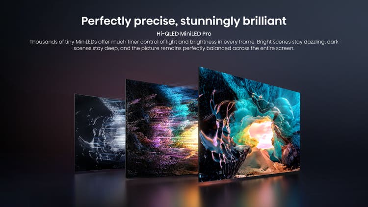Hisense Real MiniLED 65U7S PRO 65″ 165Hz 330HSR TV