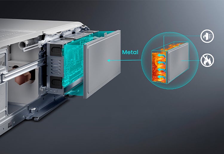 Caja de control metálica