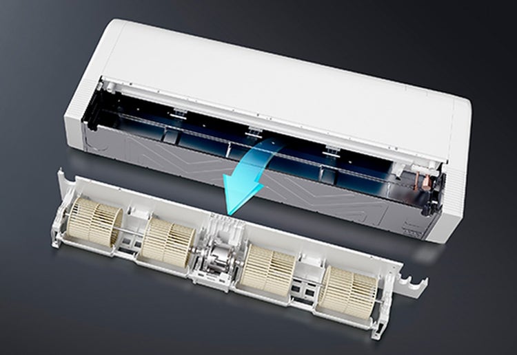 Sistema de ventilador integrado