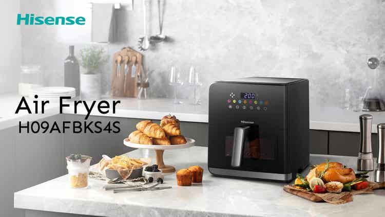 Hisense H09AFBKS4S 8L Air Fryer
