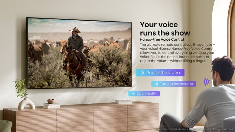 Hisense 108 cm (43") 4K QLED TV 43Q6S