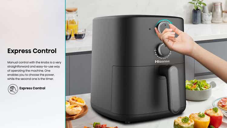 Hisense H06AFBK1S2 6L Single Door Air Fryer