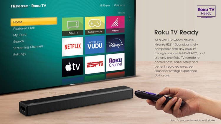 Hisense HS214 Soundbar HS214 Audio