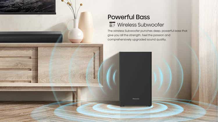 Hisense HS1800 Soundbar 2.1 Channel Soundbar
