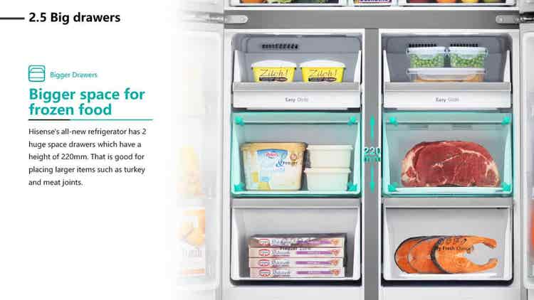 H751FS-WD Multi Door 579L Refrigerator