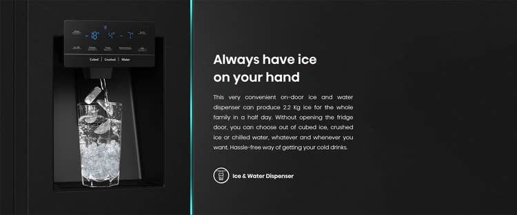 Hisense H750FSB-IDS (Multi-Door) Refrigerator
